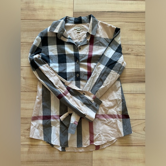 Burberry Brit women’s button down shirt xs - Picture 4 of 4